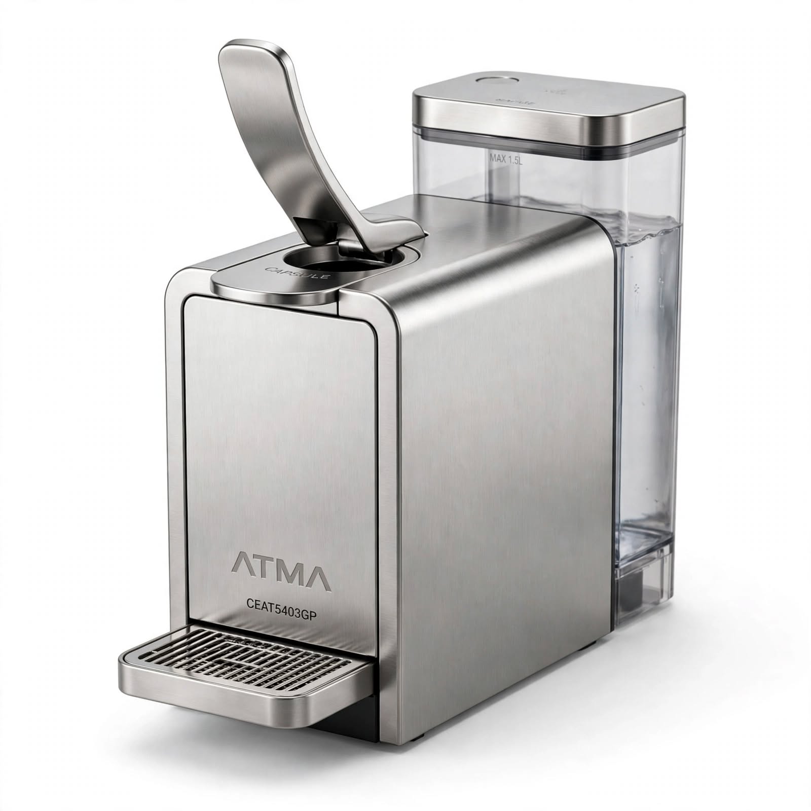 Cafetera espresso 20 bar Acero inox.