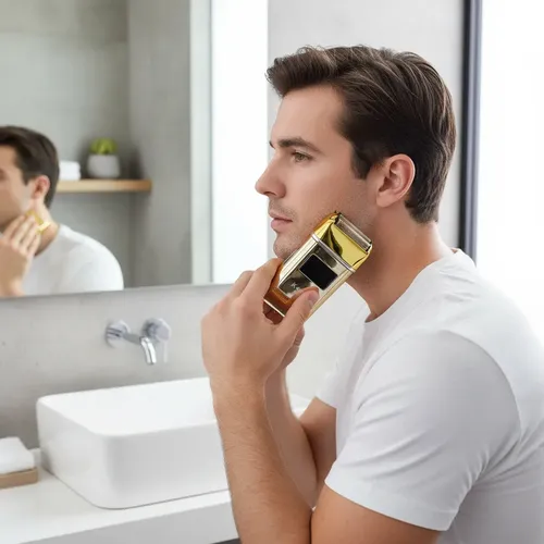 Shaver inalambrico Con trimmer Cepillo de limpieza